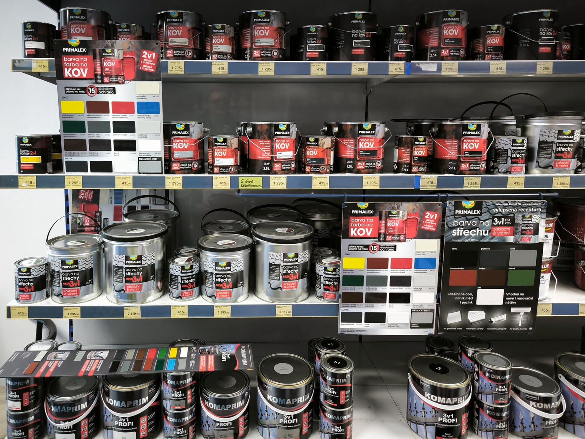 Dům barev Jablonec nad Nisou JK Color Color centrum
